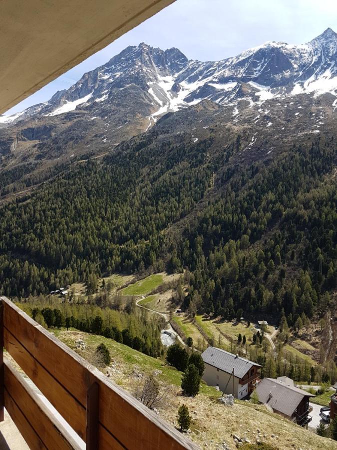 Le Panorama - Appartement 54 A Arolla Face Aux Montagnes A 150M Des Pistes Evolene Ngoại thất bức ảnh
