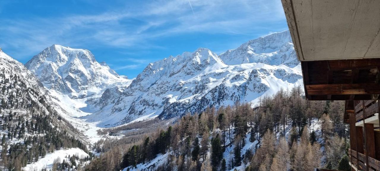 Le Panorama - Appartement 54 A Arolla Face Aux Montagnes A 150M Des Pistes Evolene Ngoại thất bức ảnh